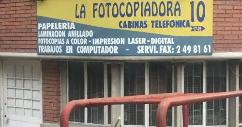 LA FOTOCOPIADORA 10 LA FOTOCOPIADORA 10